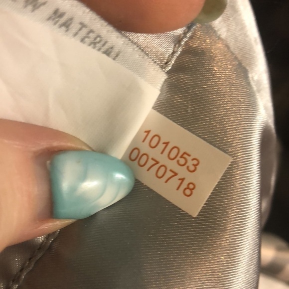 Bearington Baby Collection Elephant Lovey Gray Satin Plush Security Blanket - Picture 10 of 10